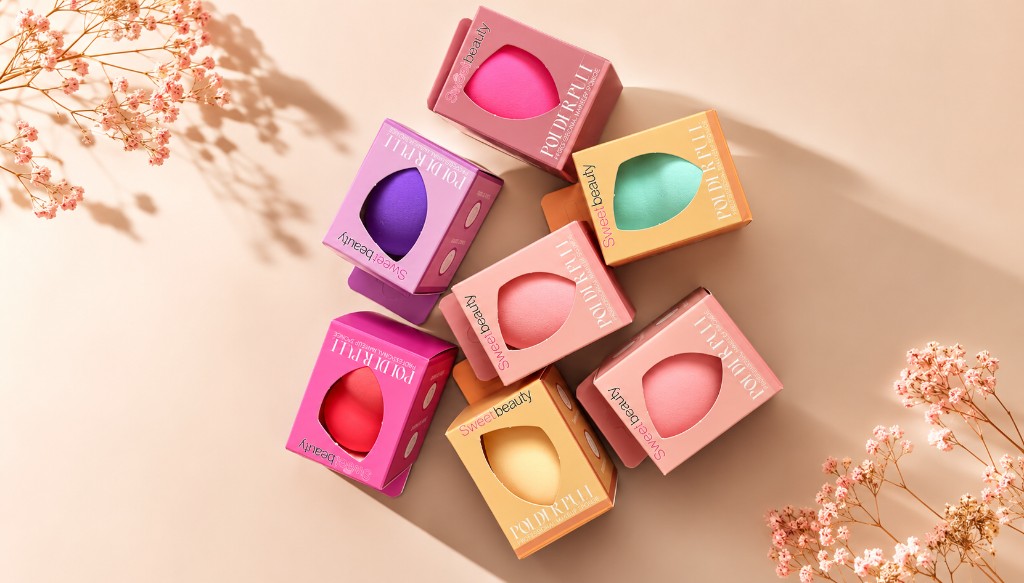 Sweetbeauty POUDER PUFF — Burete Machiaj Profesional